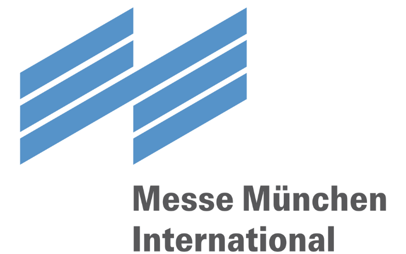 Das Logo besteht aus einer blauen Bildmarke und grauer Schrift.