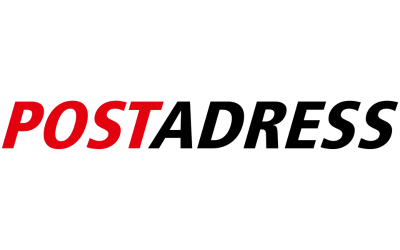 Das Logo besteht aus einer Schriftkombination von Rot und Schwarz.