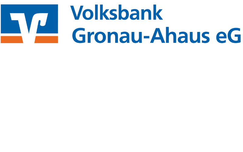 Das Logo besteht aus einer Bildmarke in Blau und Orange, in der ein „V“ enthalten ist, und die Schrift ist in Blau.